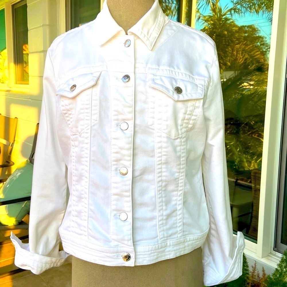 Parasuco White Denim Women’s Jacket